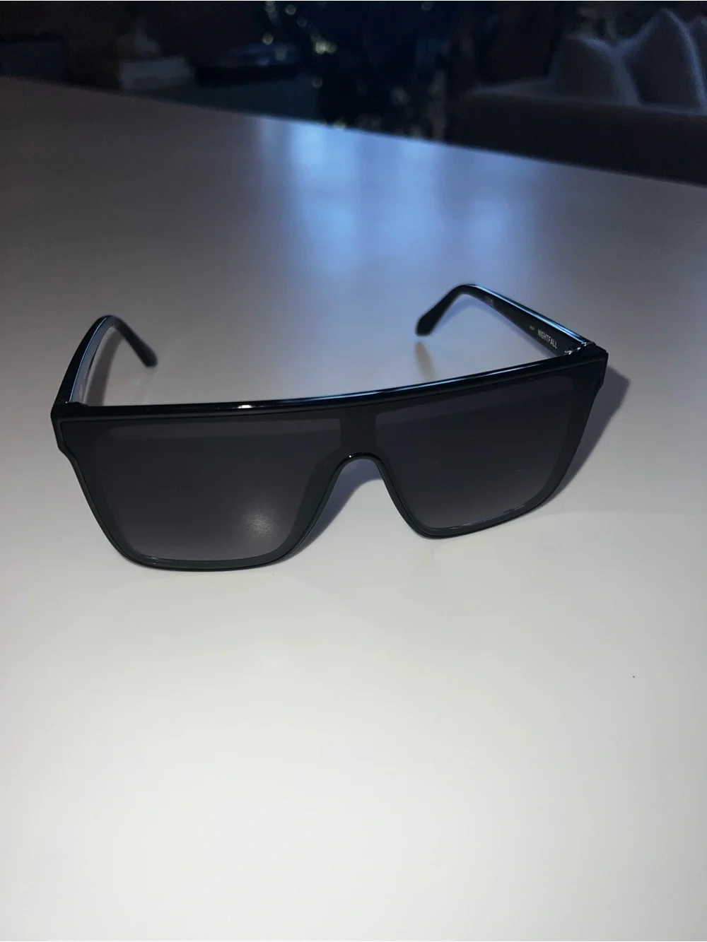 Quay Nightfall 52mm Gradient Flat Top Sunglasses